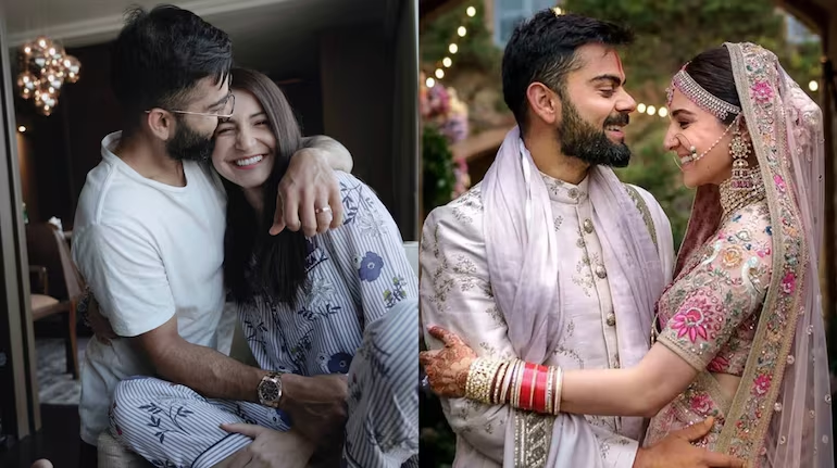 Virat Kohli 
Anushka Sharma 